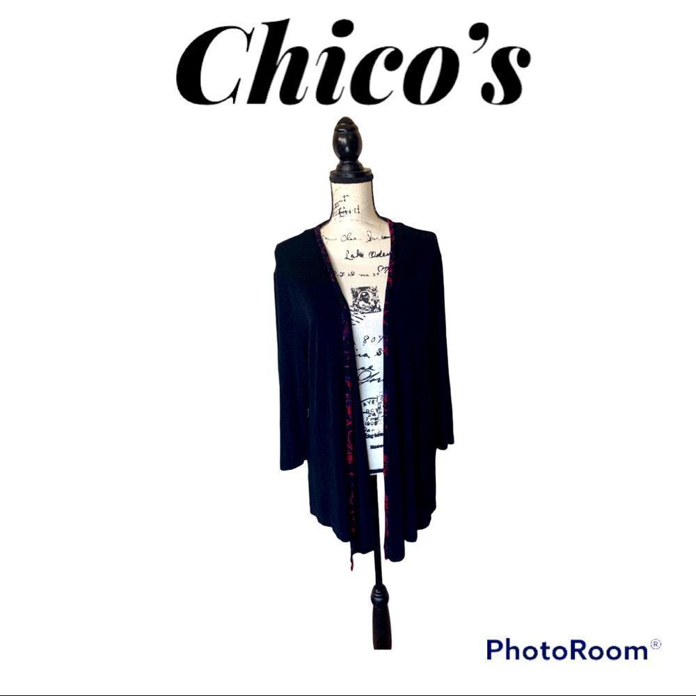 Chico's Travelers Slinky Cardigan